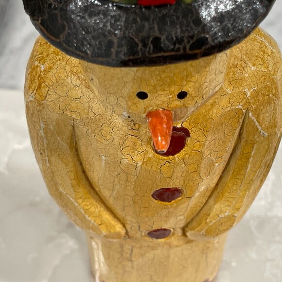 Vintage Farmhouse Snowman - Picture 10 of 11
